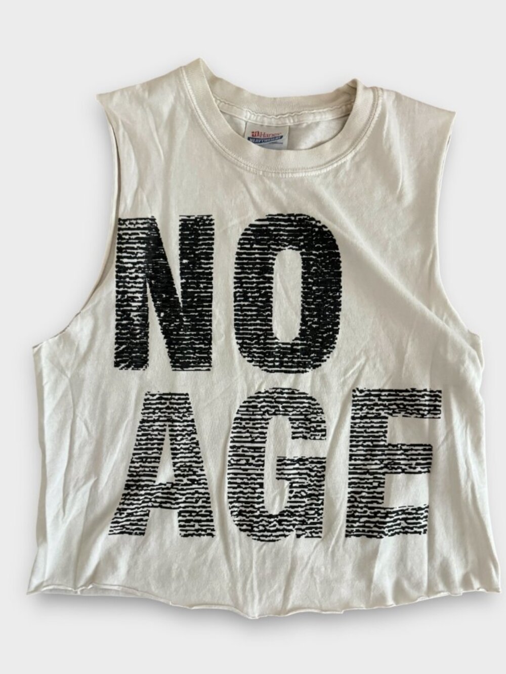 No Age band - Vintage cutoff sleeveless tee - women's med